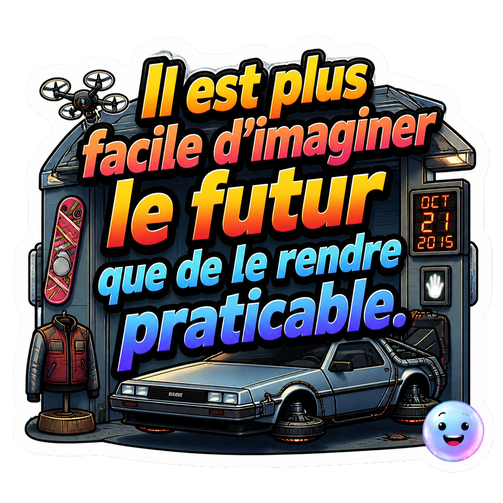 Il est plus facile d'imaginer le futur que de le rendre praticable.