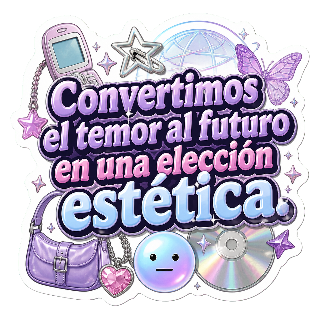 Convertimos el temor al futuro en una elección estética.