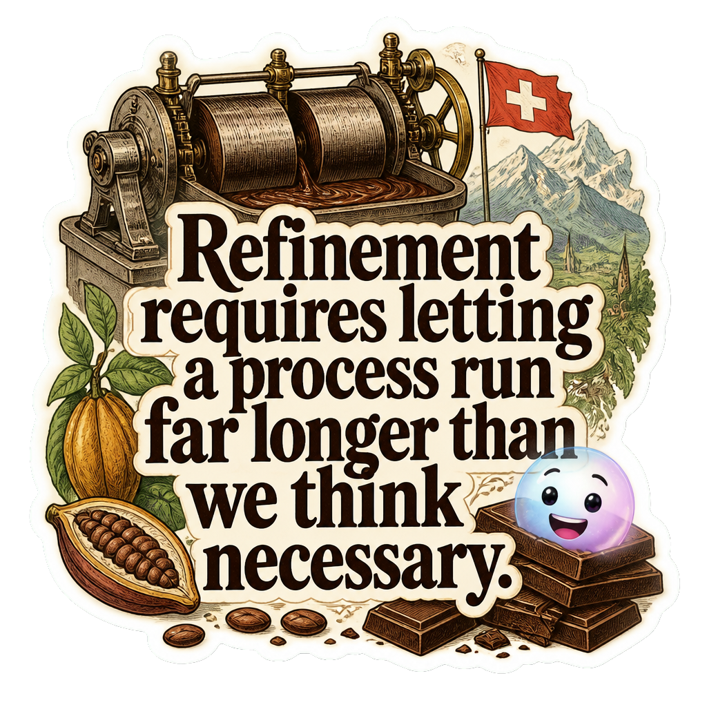 Refinement requires letting a process run far longer than we think necessary.