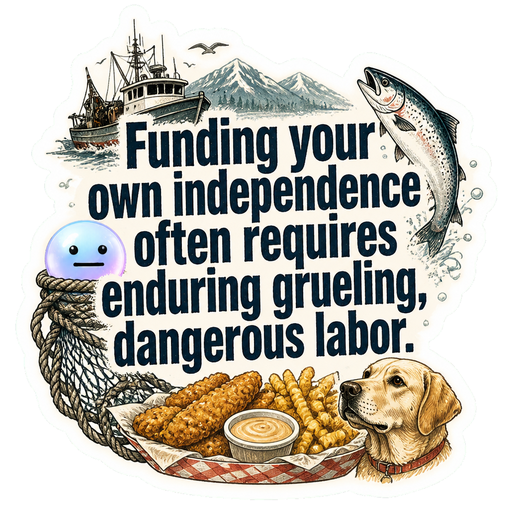 Funding your own independence often requires enduring grueling, dangerous labor.