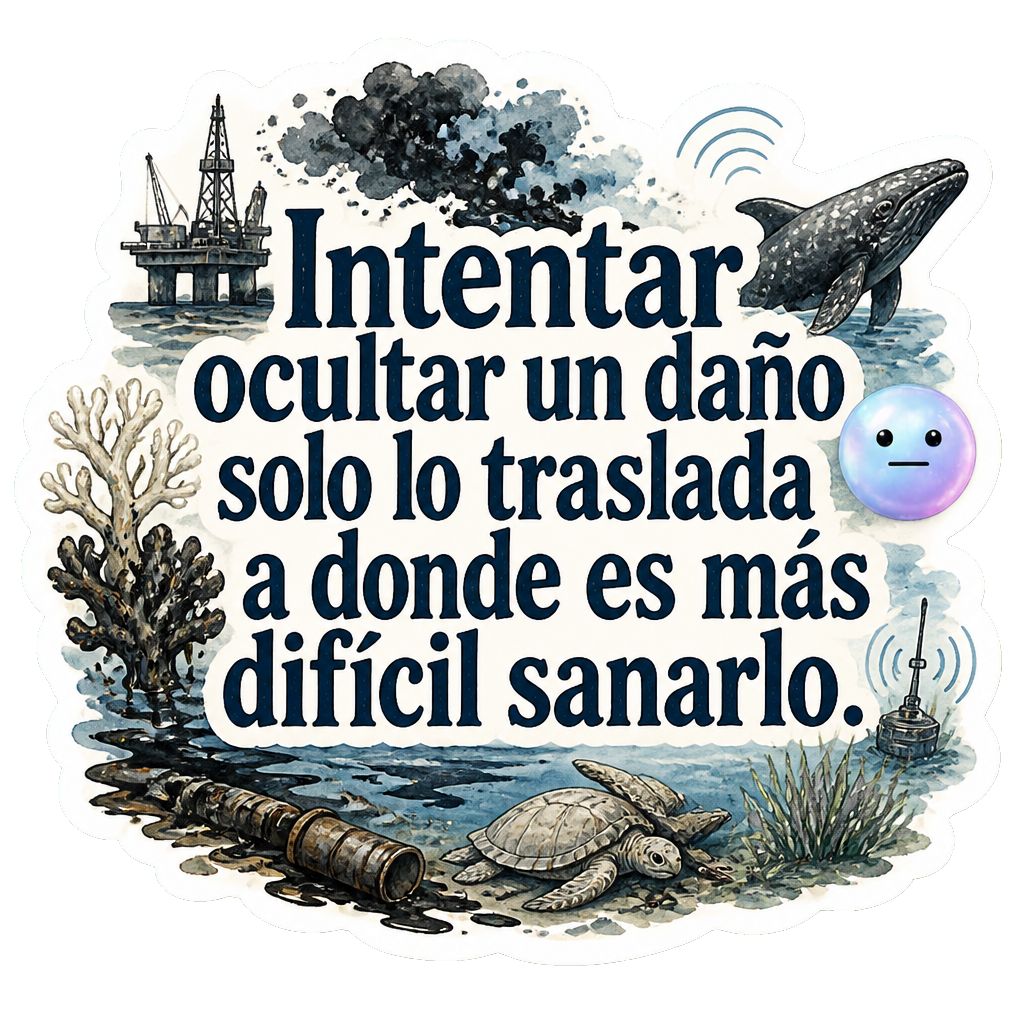 Intentar ocultar un daño solo lo traslada a donde es más difícil sanarlo.