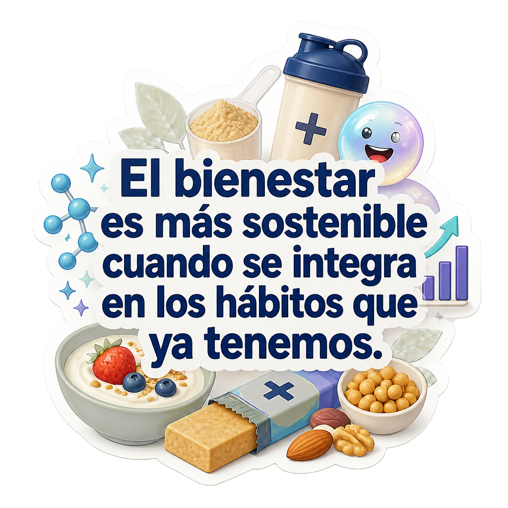 El bienestar es más sostenible cuando se integra en los hábitos que ya tenemos.