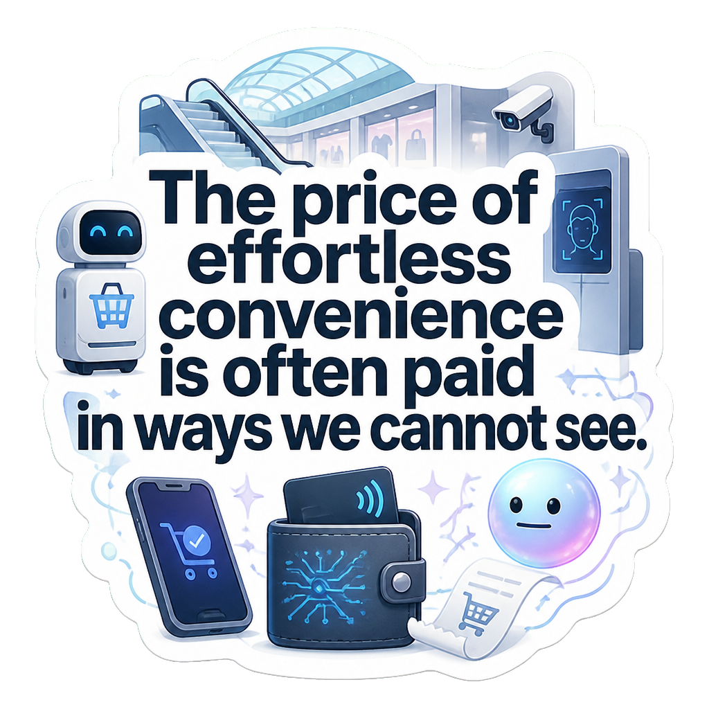 The price of effortless convenience is often paid in ways we cannot see.
