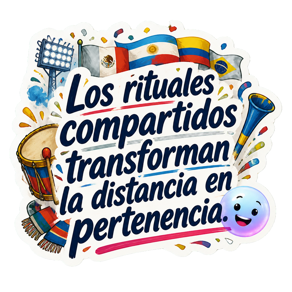 Los rituales compartidos transforman la distancia en pertenencia.
