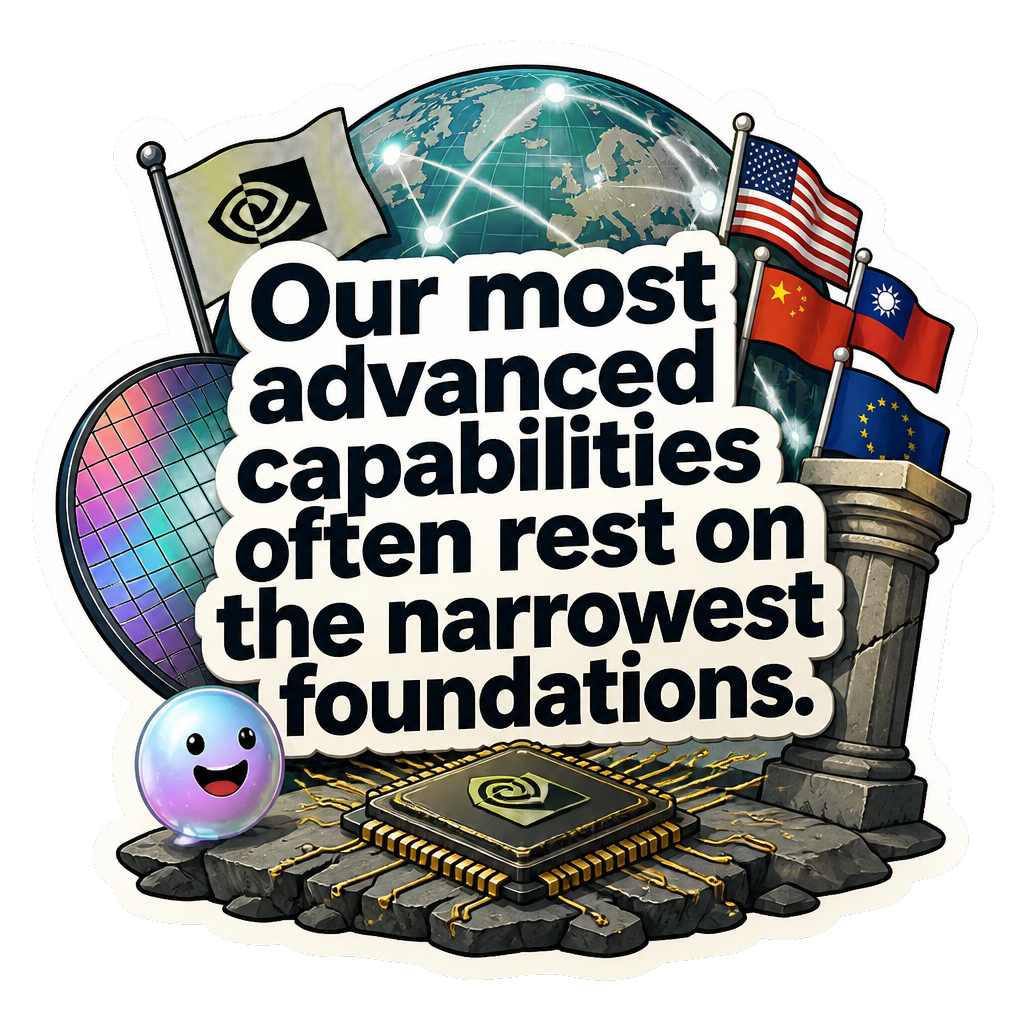 Our most advanced capabilities often rest on the narrowest foundations.