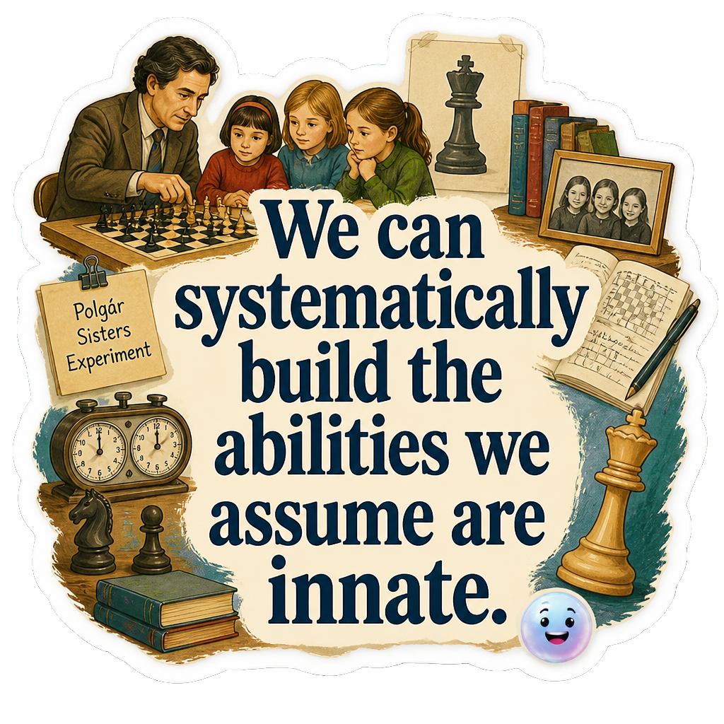 We can systematically build the abilities we assume are innate.