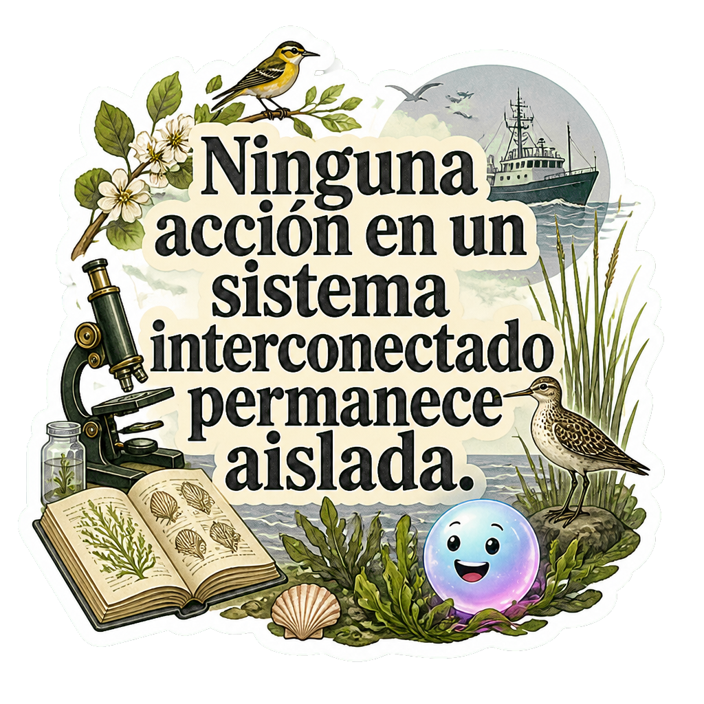 Ninguna acción en un sistema interconectado permanece aislada.