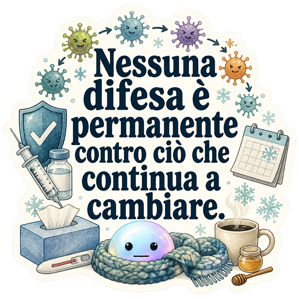 Nessuna difesa è permanente contro ciò che continua a cambiare.