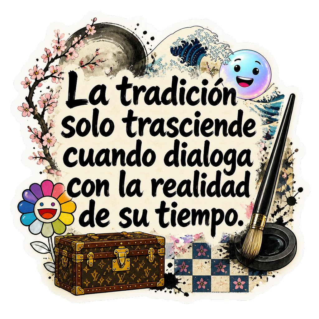 La tradición solo trasciende cuando dialoga con la realidad de su tiempo.