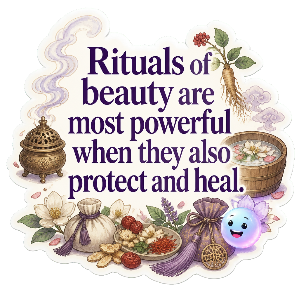 Rituals of beauty are most powerful when they also protect and heal.