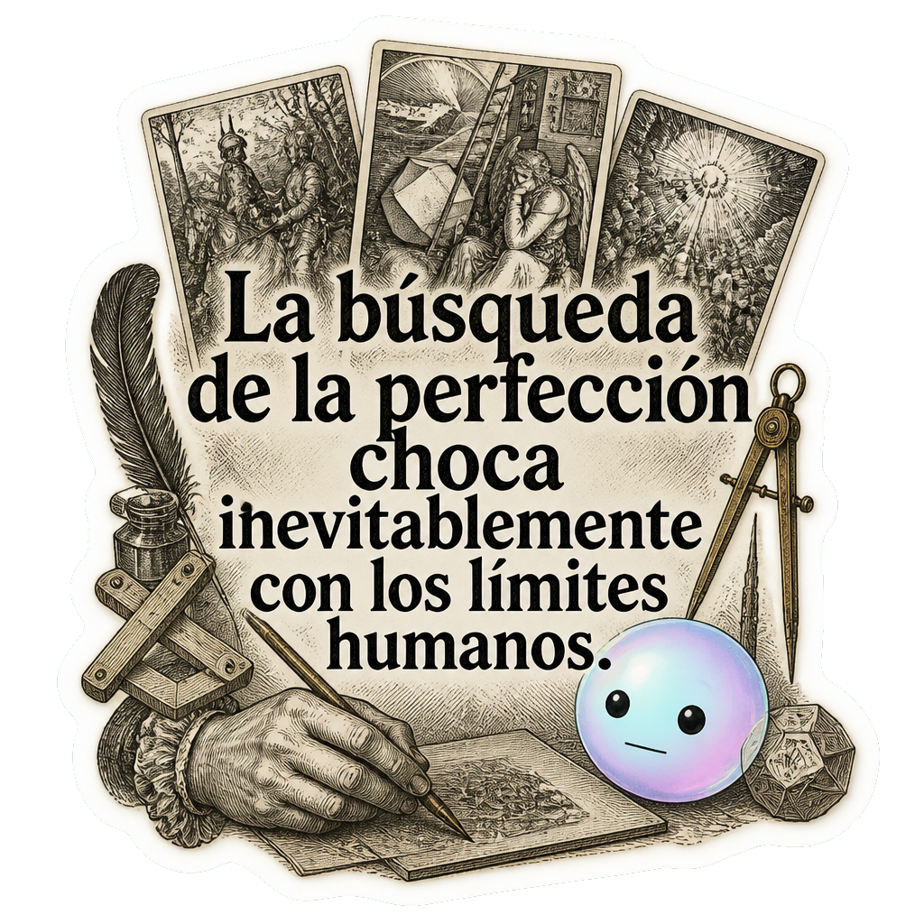 La búsqueda de la perfección choca inevitablemente con los límites humanos.