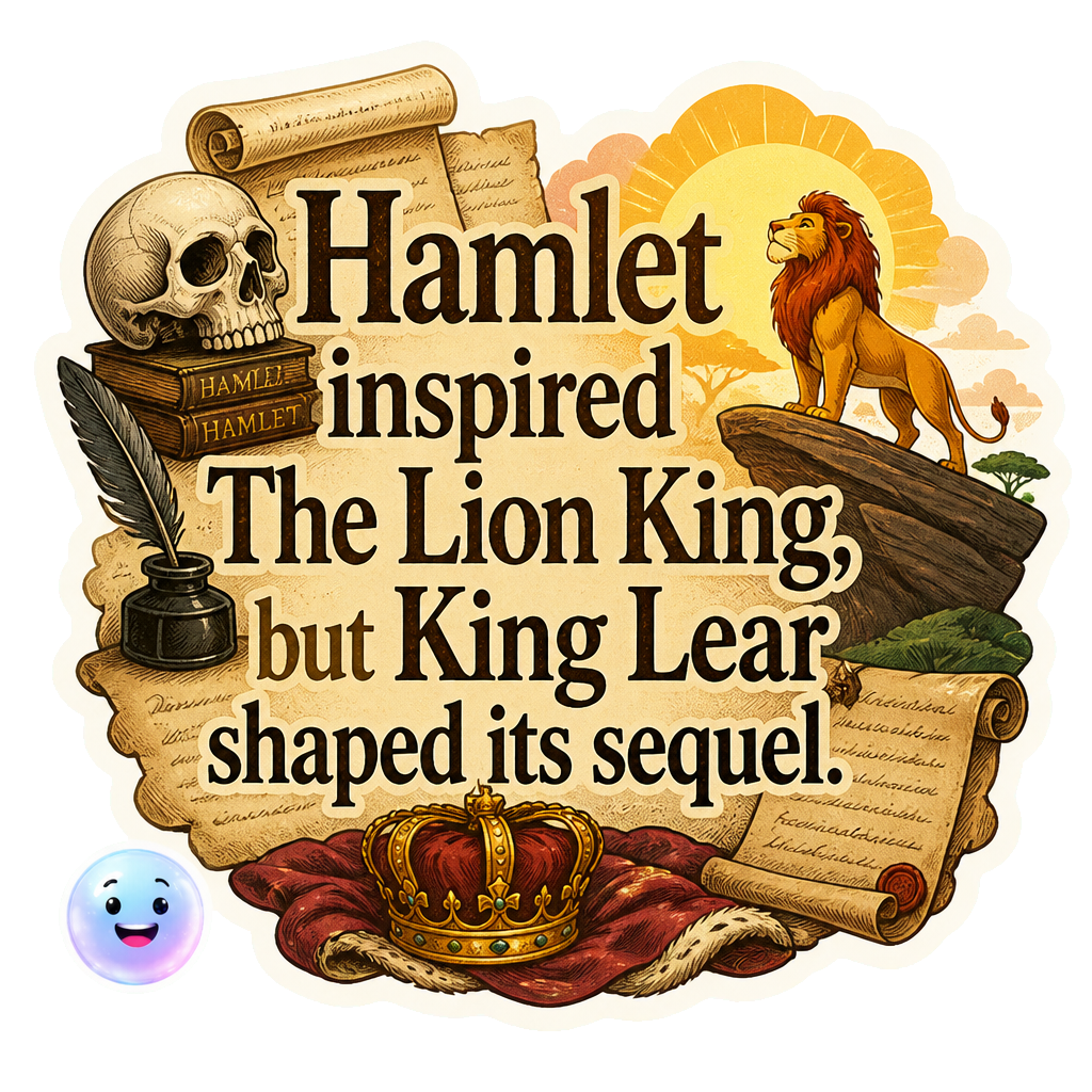 Hamlet inspired The Lion King, but King Lear shaped its sequel.