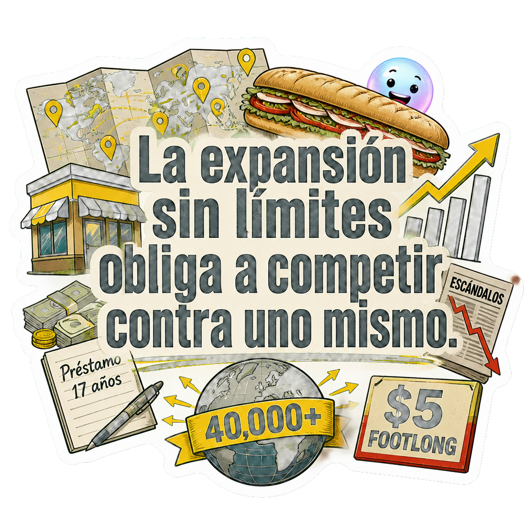 La expansión sin límites obliga a competir contra uno mismo.