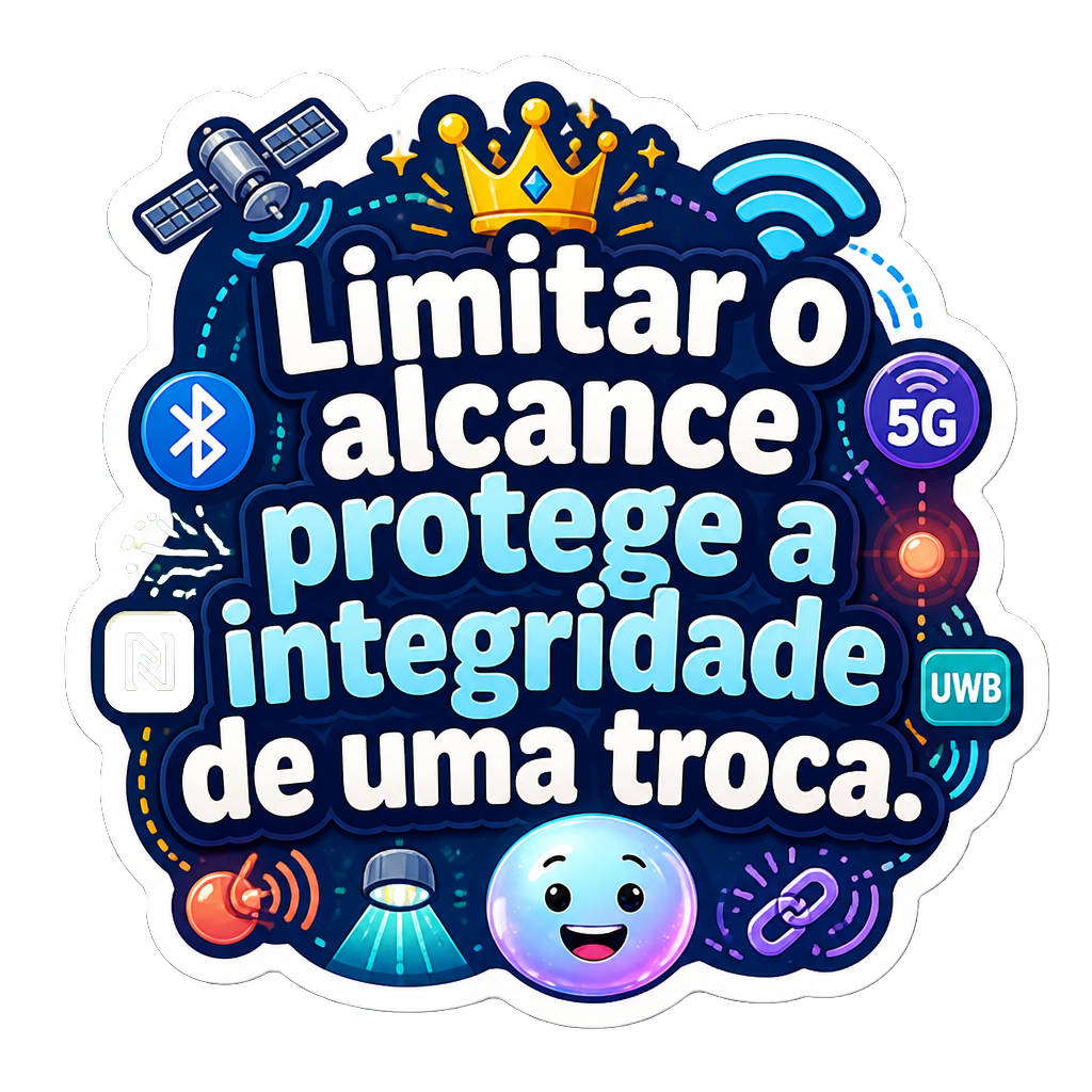 Limitar o alcance protege a integridade de uma troca.