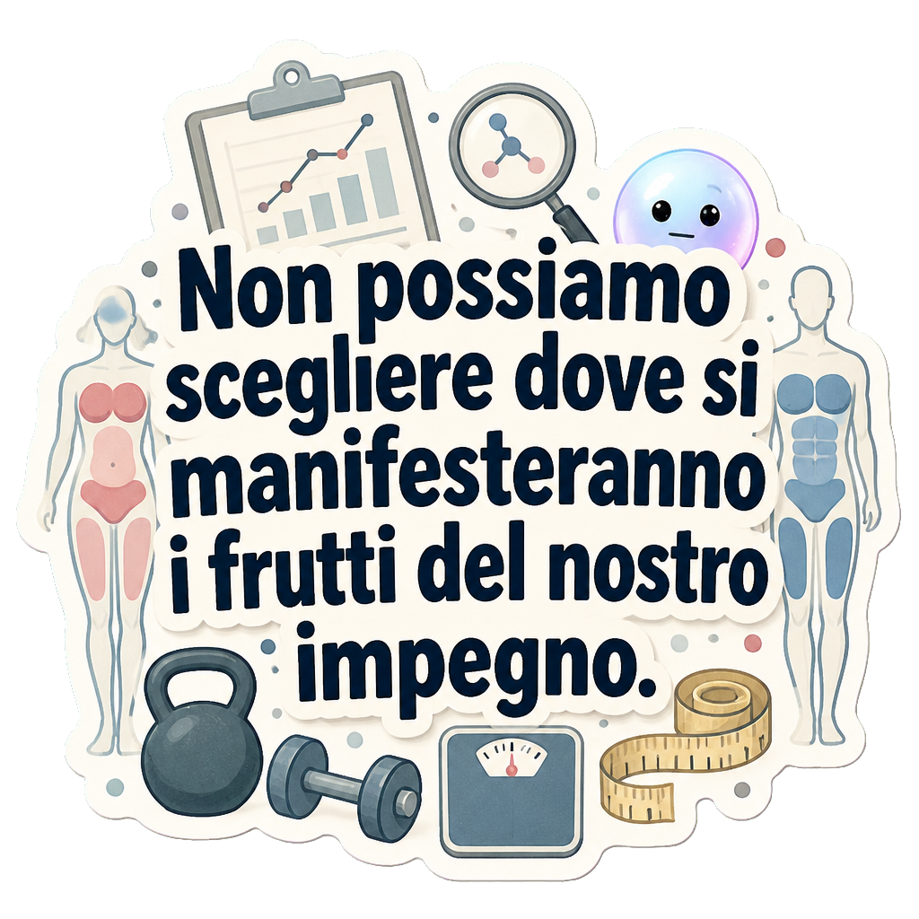 Non possiamo scegliere dove si manifesteranno i frutti del nostro impegno.