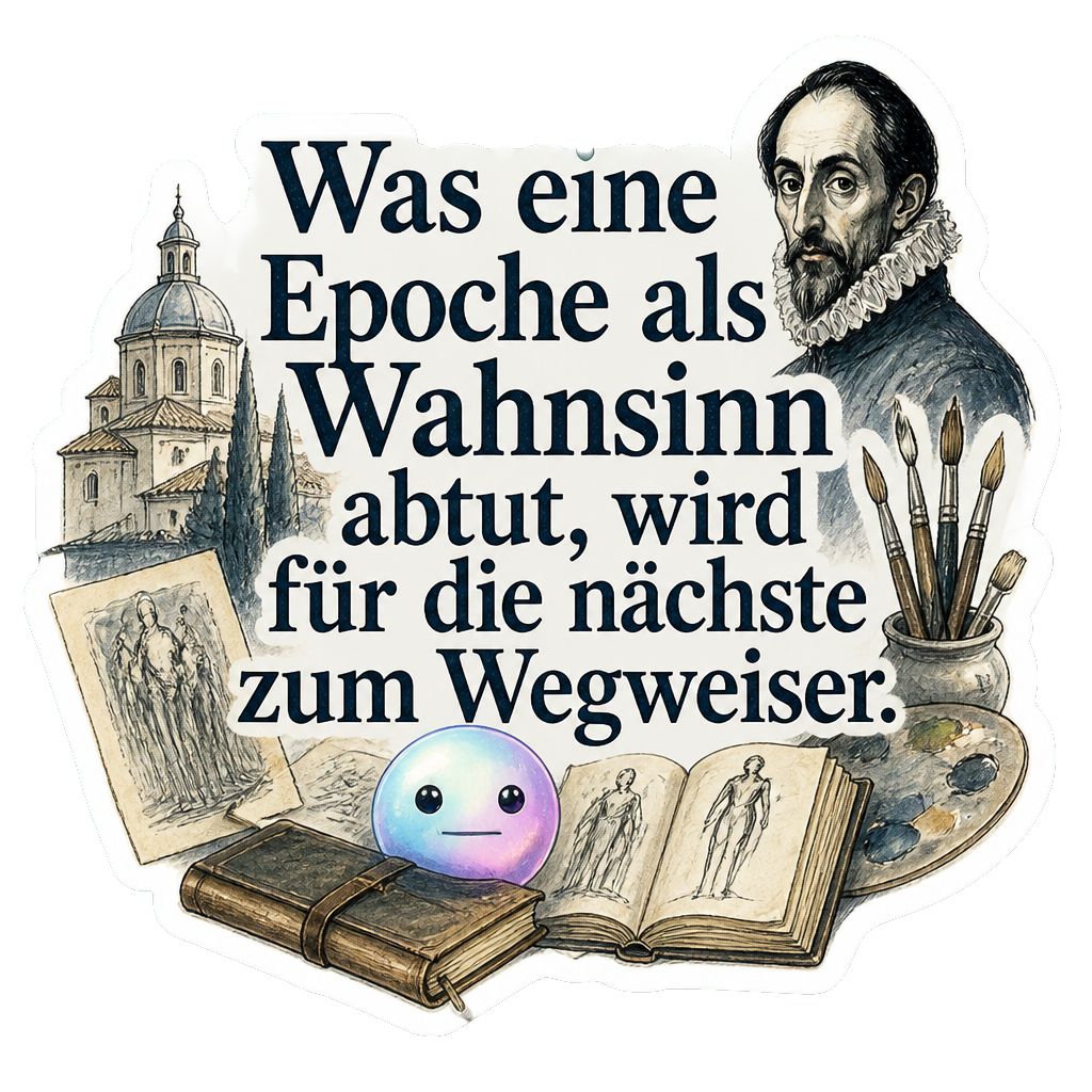 Was eine Epoche als Wahnsinn abtut, wird für die nächste zum Wegweiser.