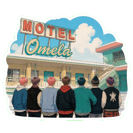 Hide sticker