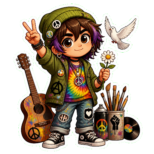 Hide sticker