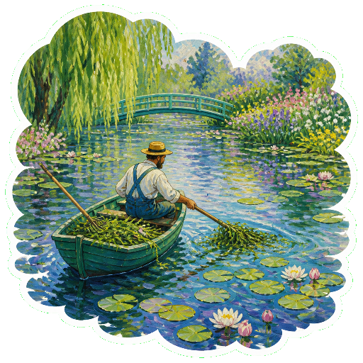 Hide sticker
