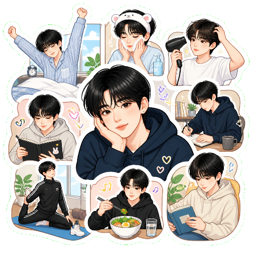 Hide sticker
