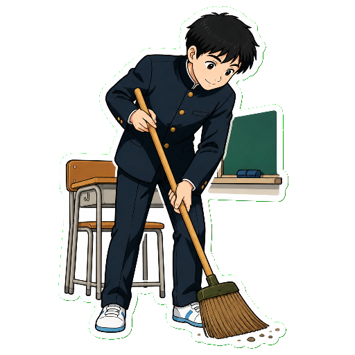 Hide sticker