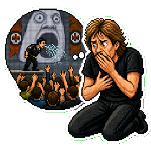 Hide sticker