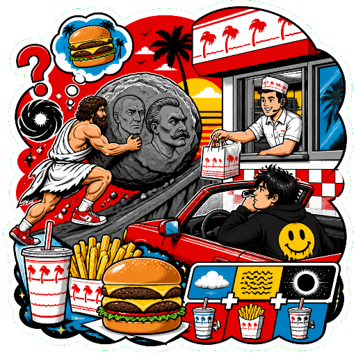 Hide sticker