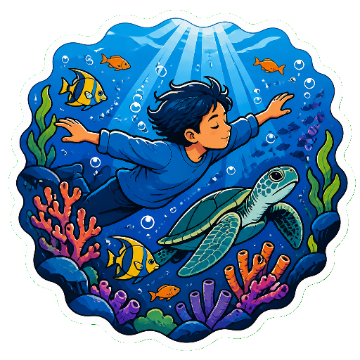 Hide sticker
