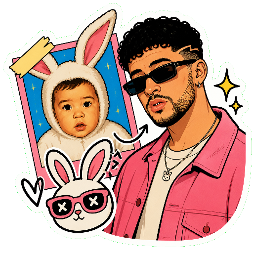 Hide sticker