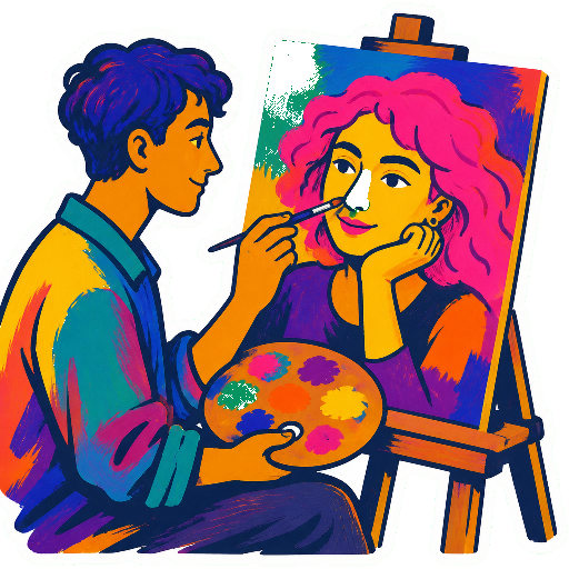 Hide sticker
