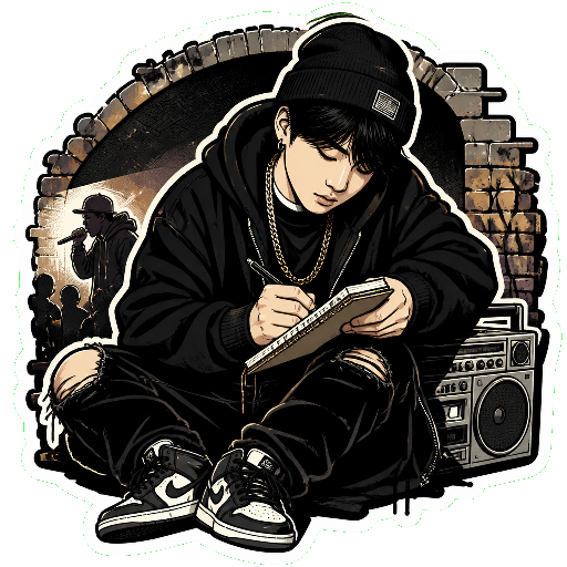 Hide sticker