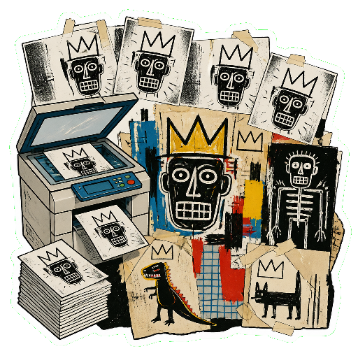 Hide sticker