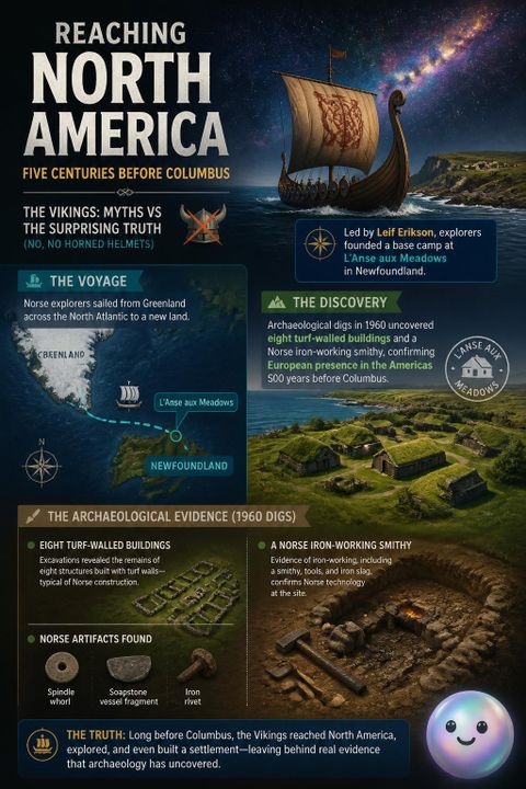 Reaching North America five centuries before Columbus
