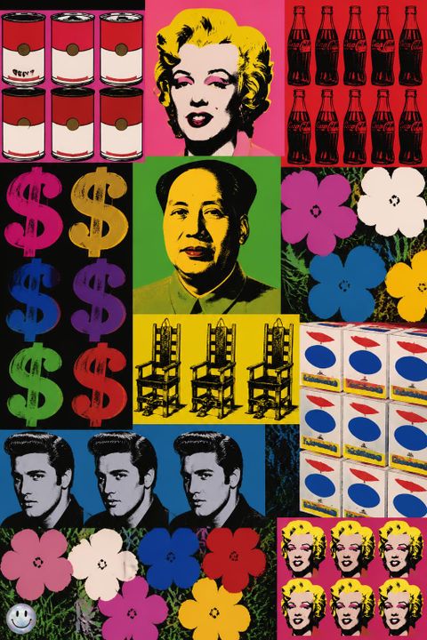 An heiress actually created the blueprint for Warhol's entire aesthetic.
