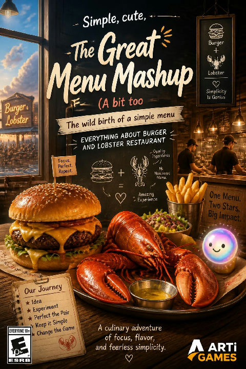 Simple, cute).
    *   The Great Menu Mashup (A bit too