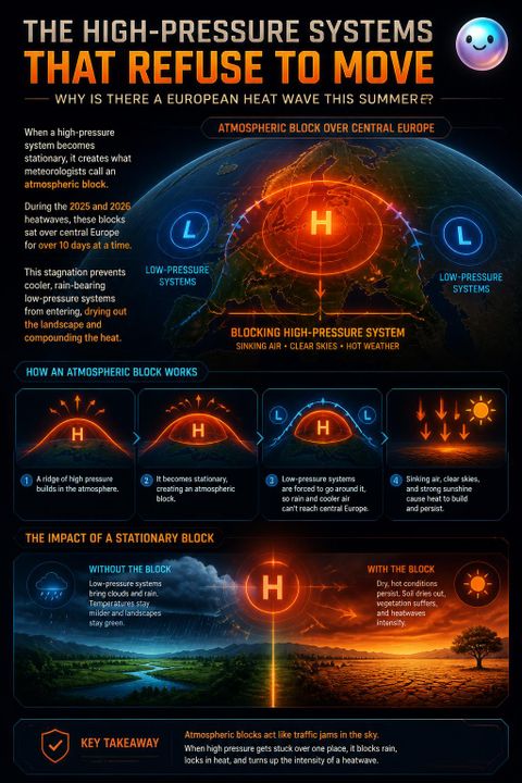 The high-pressure systems that refuse to move