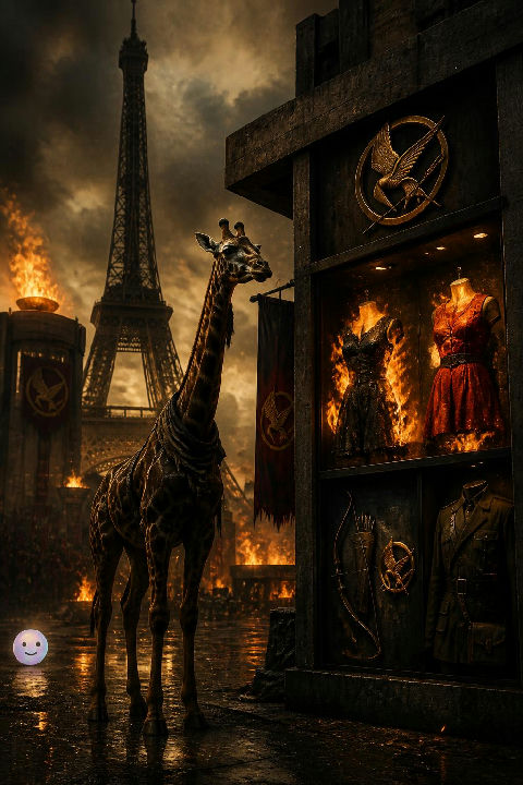 Paris went wild for exotic giraffes decades before the Eiffel Tower, mirroring Capitol-style spectacles.