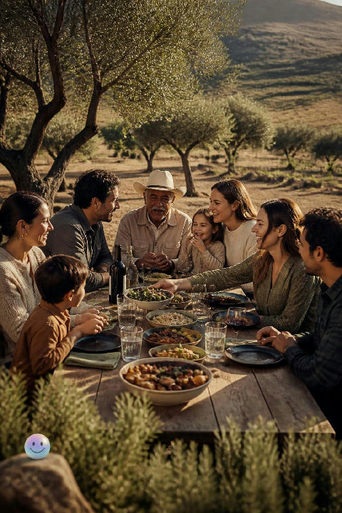 Our brains process chosen loved ones exactly like the biological family dining in Mexico