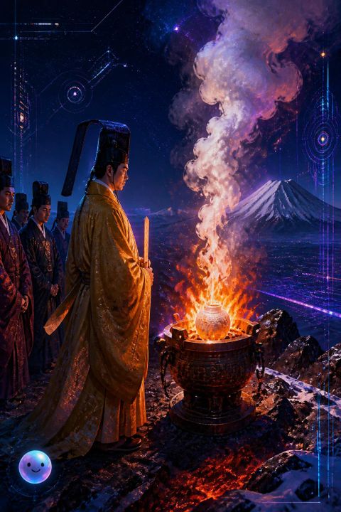 El humo del Fuji es en realidad un elixir de inmortalidad quemado por amor.
